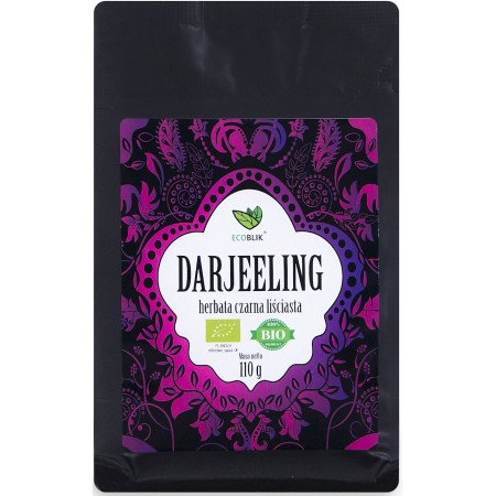 HERBATA CZARNA LIŚCIASTA DARJEELING BIO 110 g – ECOBLIK