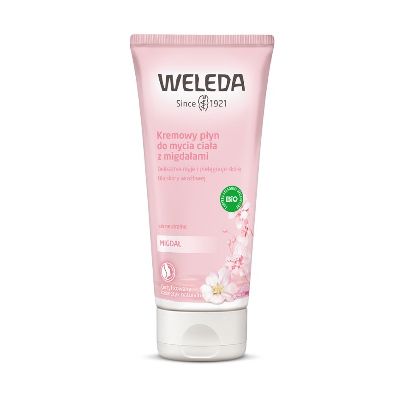 KREM DO MYCIA Z MIGDAŁAMI DO SKÓRY WRAŻLIWEJ ECO 200 ml - WELEDA