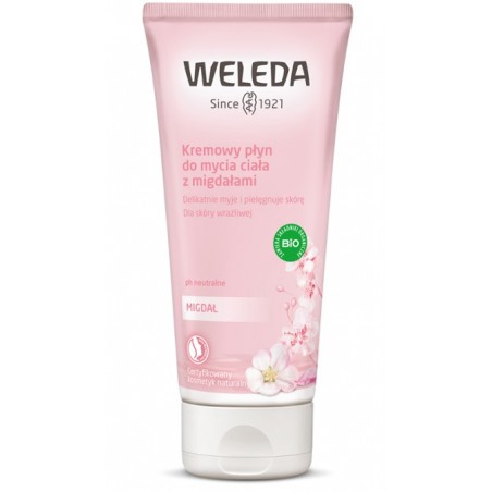 KREM DO MYCIA Z MIGDAŁAMI DO SKÓRY WRAŻLIWEJ ECO 200 ml - WELEDA