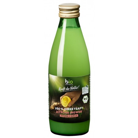SOK CYTRYNOWY Z IMBIREM BIO 250 ml - BIO ZENTRALE