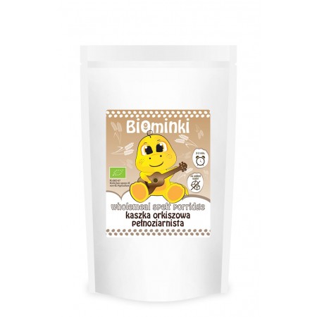 KASZKA ORKISZOWA PEŁNOZIARNISTA BIO 200 g - BIOMINKI