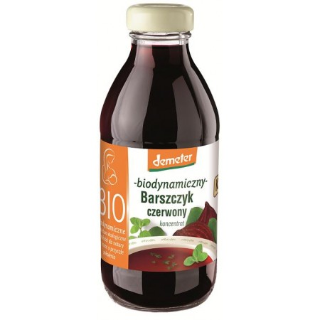 BARSZCZ CZERWONY BEZGLUTENOWY KONCENTRAT DEMETER BIO 320 ml - KOWALEWSKI