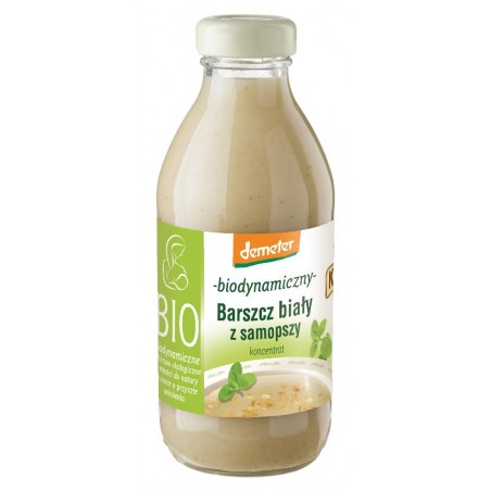 BARSZCZ BIAŁY Z SAMOPSZY KONCENTRAT DEMETER BIO 320 ml - KOWALEWSKI