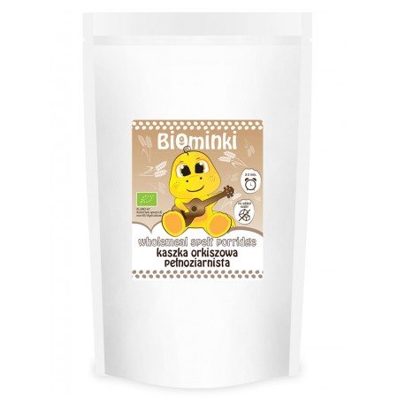 KASZKA ORKISZOWA PEŁNOZIARNISTA BIO 500 g - BIOMINKI