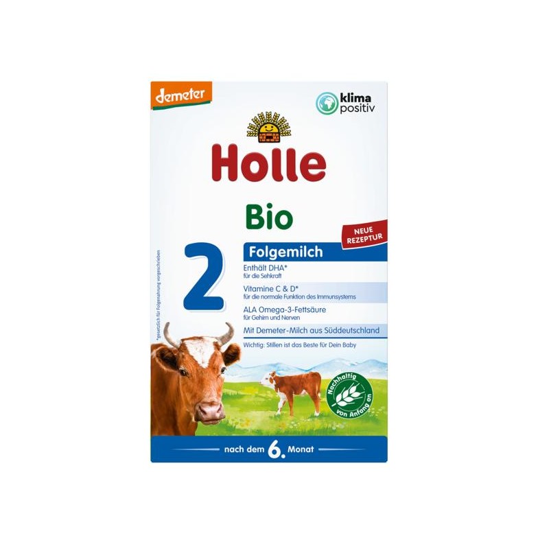 MLEKO NASTĘPNE 2 DLA NIEMOWLĄT PO 6 MIESIĄCU DEMETER BIO 600 g - HOLLE