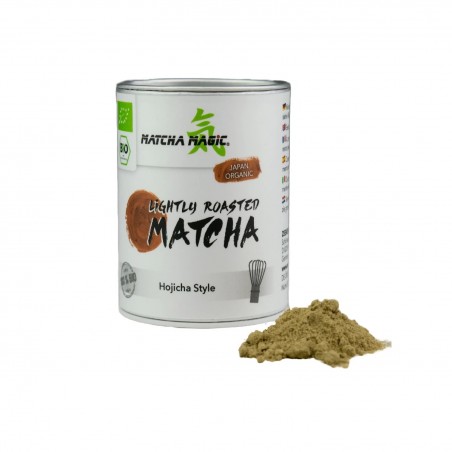 HERBATA ZIELONA MATCHA LEKKO PRAŻONA A'LA HOJICHA BIO 30 g - MATCHA MAGIC