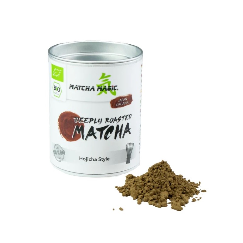 HERBATA ZIELONA MATCHA MOCNO PRAŻONA A'LA HOJICHA BIO 30 g - MATCHA MAGIC