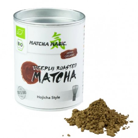 HERBATA ZIELONA MATCHA MOCNO PRAŻONA A'LA HOJICHA BIO 30 g - MATCHA MAGIC