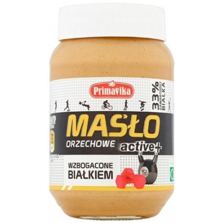 KREM ORZECHOWY Z BIAŁKIEM ACTIVE 470 g - PRIMAVIKA
