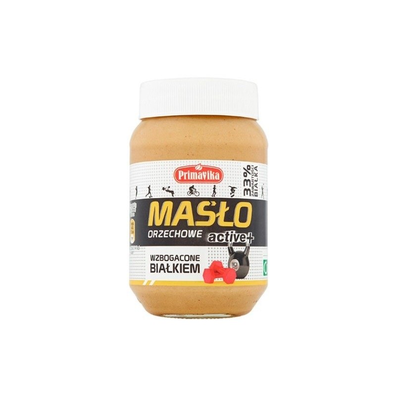 KREM ORZECHOWY Z BIAŁKIEM ACTIVE 470 g - PRIMAVIKA