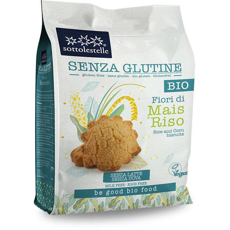 CIASTKA KUKURYDZIANO-RYŻOWE BIO 250 g - SOTTOLESTELLE