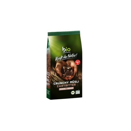 MUSLI CRUNCHY Z CIEMNĄ CZEKOLADOWE 375 g BIO - BIO ZENTRALE
