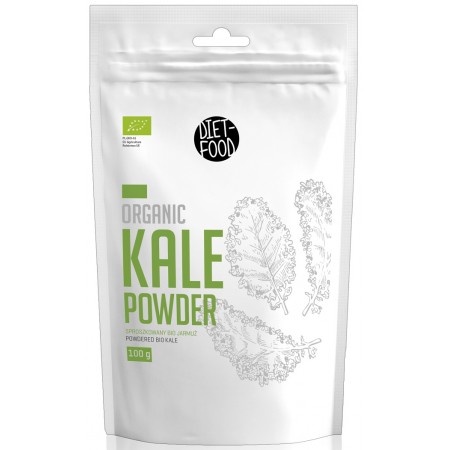 JARMUŻ SPROSZKOWANY BIO 100 g - DIET-FOOD