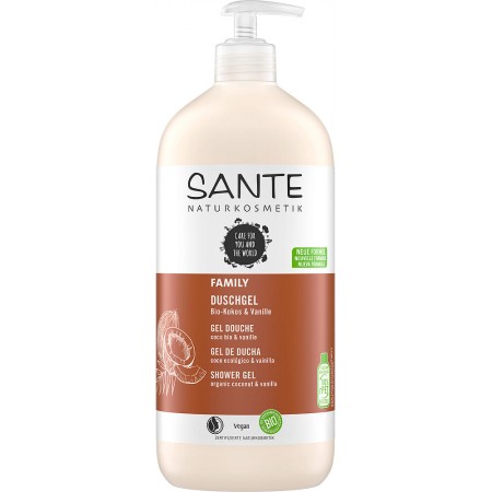 ŻEL POD PRYSZNIC KOKOS I WANILIA ECO 500 ml - SANTE