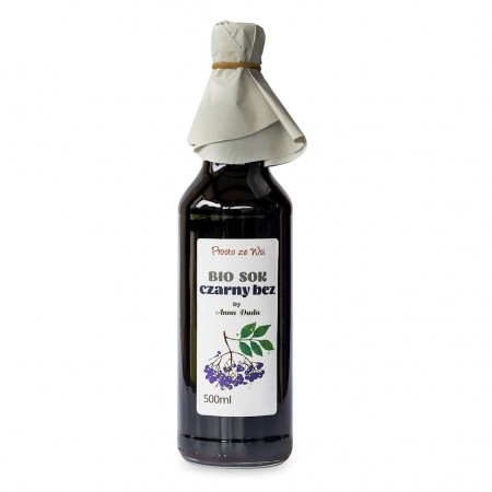SOK Z CZARNEGO BZU NFC BIO 500 ml - PROSTO ZE WSI