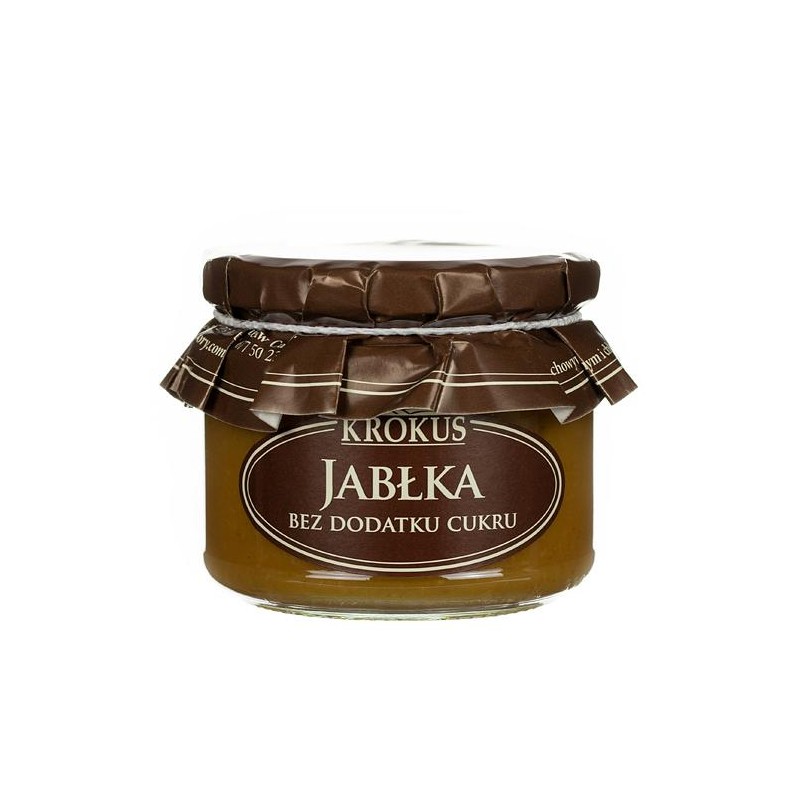 JABŁKA BEZ DODATKU CUKRU 310 g - KROKUS