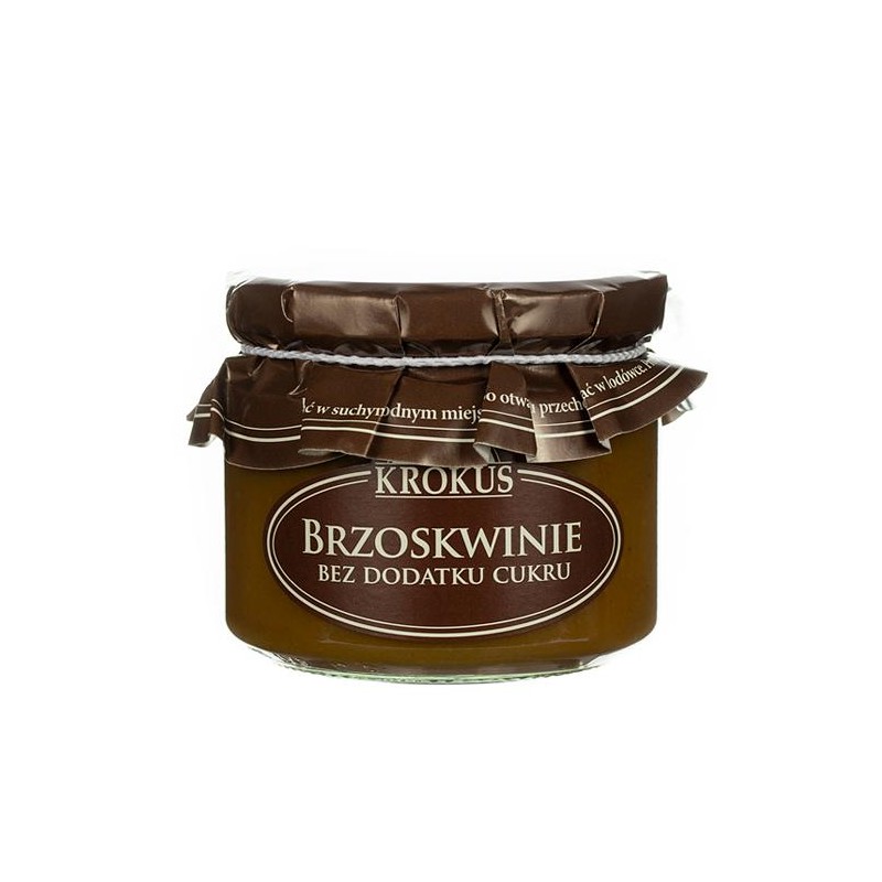 BRZOSKWINIE BEZ DODATKU CUKRU 310 g - KROKUS