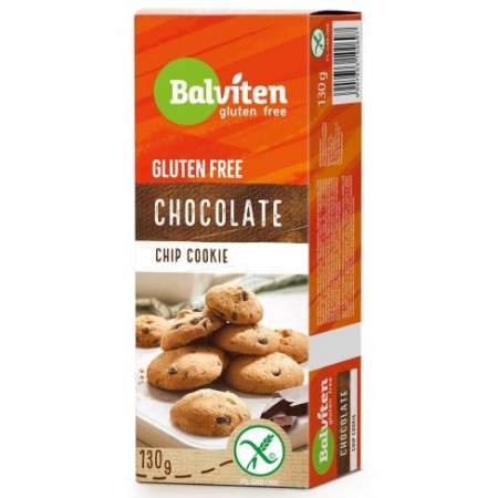 CIASTKA KRUCHE Z GROSZKAMI CZEKOLADOWYMI BIEDRONKI BEZGLUTENOWE 130 g - BALVITEN