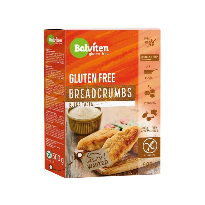 BUŁKA TARTA BEZGLUTENOWA 500 g - BALVITEN