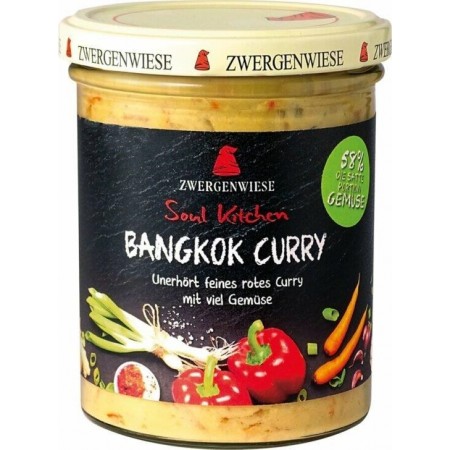SOS ORIENTALNY "BANGKOK CURRY" BEZGLUTENOWY BIO 370 g - ZWERGENWIESE