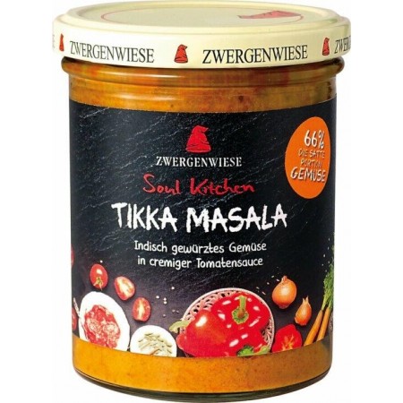 SOS ORIENTALNY "TIKKA MASALA" BEZGLUTENOWY BIO 370 g - ZWERGENWIESE