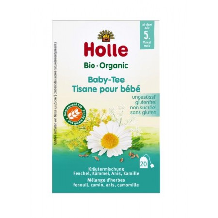 HERBATKA ZIOŁOWA DLA DZIECI PO 4 MIESIĄCU BIO (20 x 1,5 g) 30 g - HOLLE