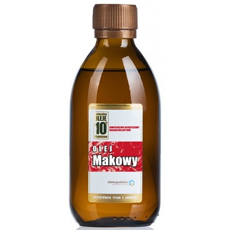OLEJ MAKOWY TŁOCZONY NA ZIMNO 250 ml - ZŁOTO POLSKIE