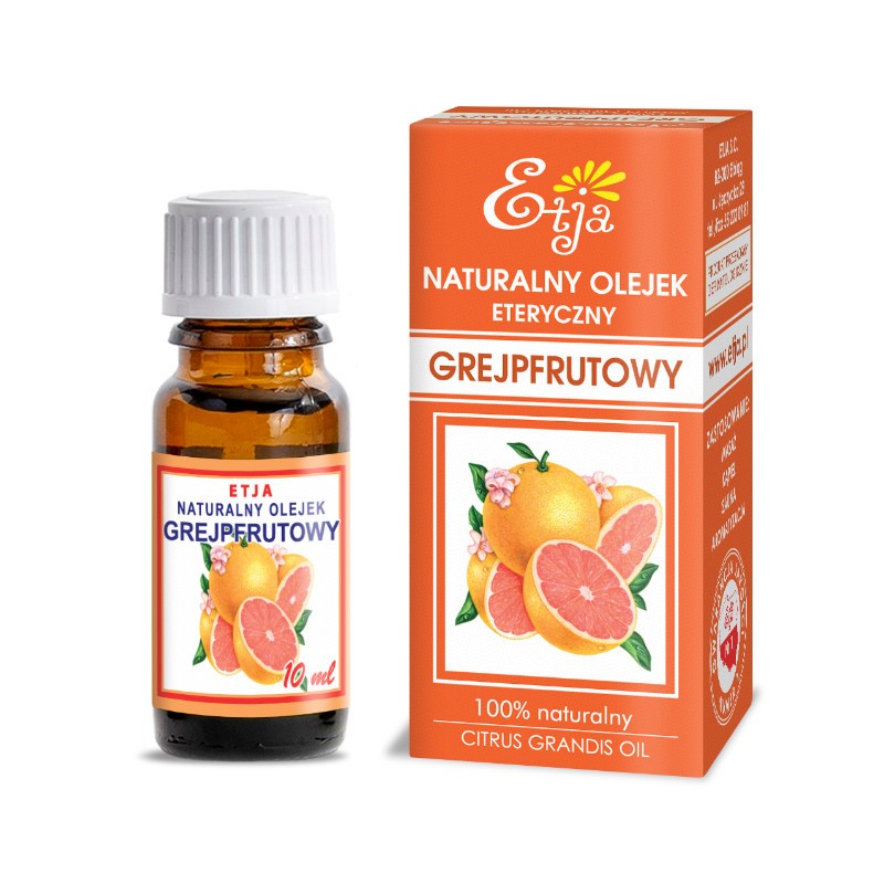OLEJEK ETERYCZNY GREJPFRUT 10 ml - ETJA