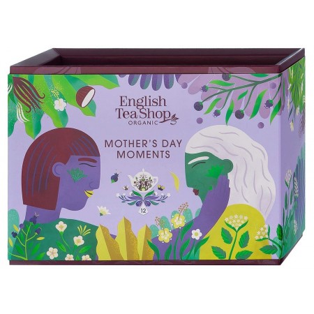 KOLEKCJA HERBAT I HERBATEK NA DZIEŃ MAMY BIO PIRAMIDKI 3 SMAKI (12 x 2 g) 24 g - ENGLISH TEA SHOP (PRODUKT SEZONOWY)