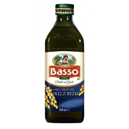 OLEJ Z RYŻU 500 ml - BASSO