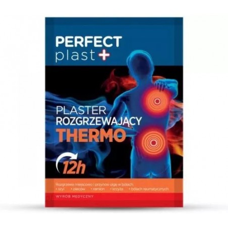 PLASTER ROZGRZEWAJĄCY THERMO 1 szt. (12 x 16 cm) - PERFECT PLAST