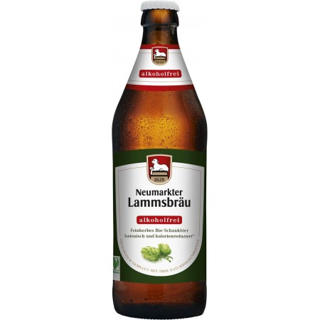 PIWO BEZALKOHOLOWE BIO 500 ml - NEUMARKTER LAMMSBRAU