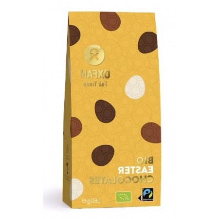 JAJKA CZEKOLADOWE WIELKANOCNE FAIR TRADE BIO (4 x 30 g) 120 g - OXFAM (PRODUKT SEZONOWY)