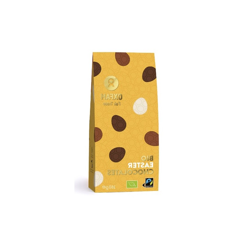 JAJKA CZEKOLADOWE WIELKANOCNE FAIR TRADE BIO (4 x 30 g) 120 g - OXFAM (PRODUKT SEZONOWY)