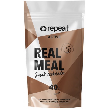 KOKTAJL W PROSZKU O SMAKU CZEKOLADOWYM 100 g - REPEAT (ACTIVE)