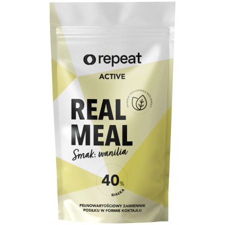 KOKTAJL W PROSZKU O SMAKU WANILIOWYM 100 g - REPEAT (ACTIVE)