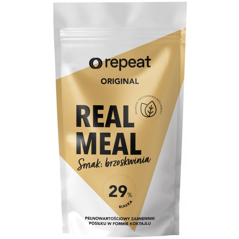 KOKTAJL W PROSZKU O SMAKU BRZOSKWINIOWYM 100 g - REPEAT (ORIGINAL)