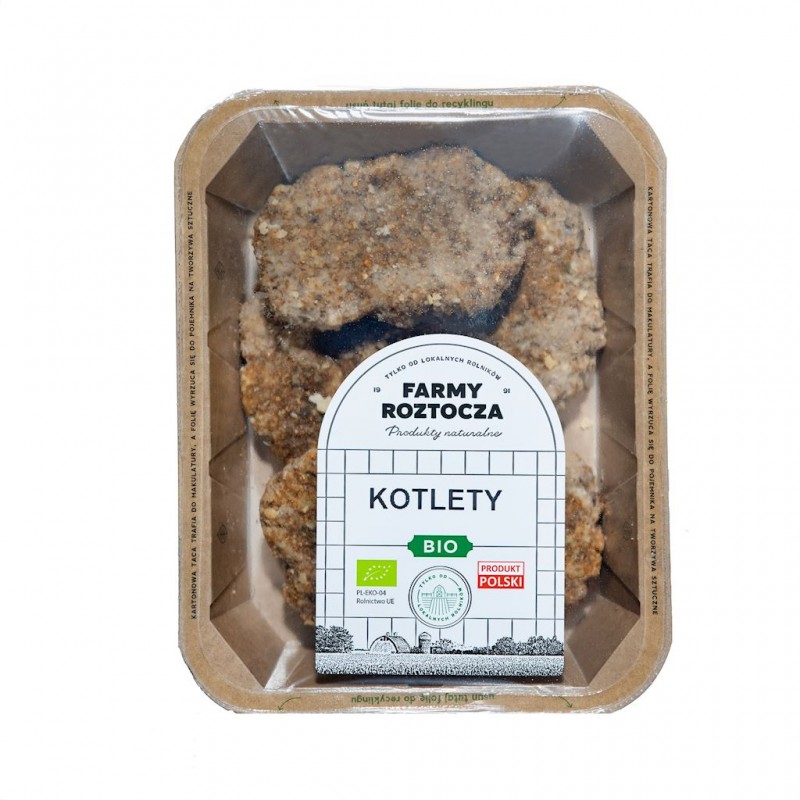 KOTLETY BIO 300 g - FARMY ROZTOCZA (NA ZAMÓWIENIE)