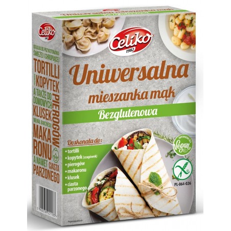 UNIWERSALNA MIESZANKA MĄK BEZGLUTENOWA 200 g - CELIKO