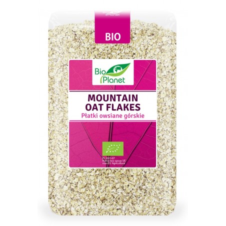 PŁATKI OWSIANE GÓRSKIE BIO 1 kg - BIO PLANET