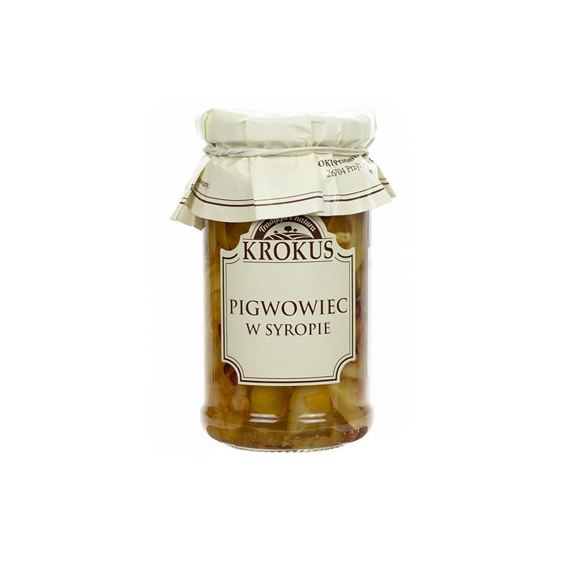 PIGWOWIEC W SYROPIE BEZGLUTENOWY 240 g (80 g) - KROKUS