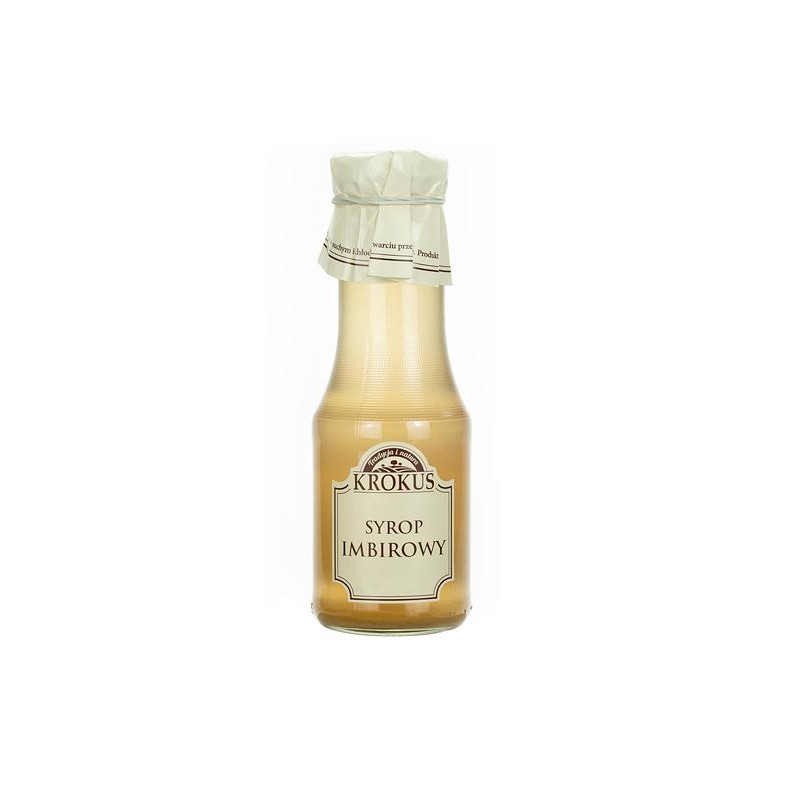 SYROP IMBIROWY BEZGLUTENOWY 355 g (280 ml) - KROKUS
