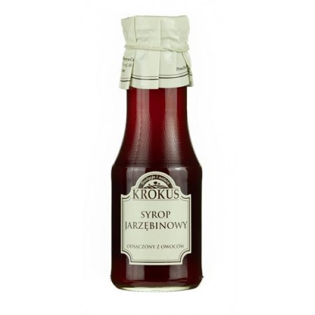 SYROP JARZĘBINOWY BEZGLUTENOWY 355 g (280 ml) - KROKUS