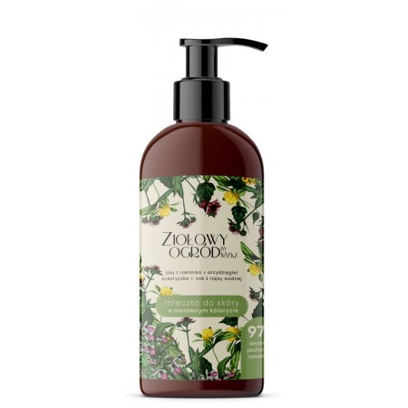 MLECZKO DO SKÓRY O NIERÓWNYM KOLORYCIE ZIOŁOWE 300 ml - JOZKA ZIOŁOWY OGRÓD (DARY NATURY)