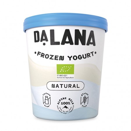 LODY JOGURTOWE BEZ LAKTOZY BEZGLUTENOWE BIO 500 ml - DALANA