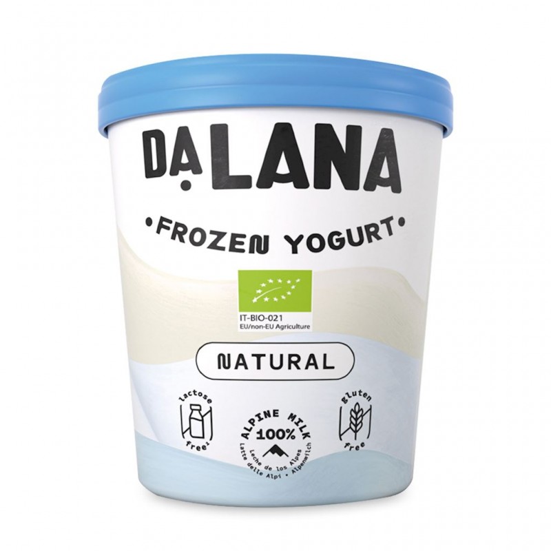 LODY JOGURTOWE BEZ LAKTOZY BEZGLUTENOWE BIO 500 ml - DALANA