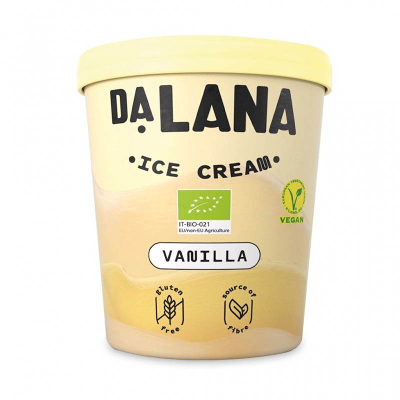 LODY WEGAŃSKIE BEZGLUTENOWE - DALANA - WANILIA BIO 500 ml