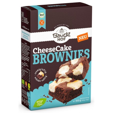 MIESZANKA NA SERNIKOBROWNIE BEZGLUTENOWA BIO 350 g - BAUCK HOF