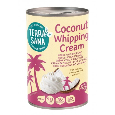 KREM KOKOSOWY DO UBIJANIA BIO 400 ml (PUSZKA) - TERRASANA