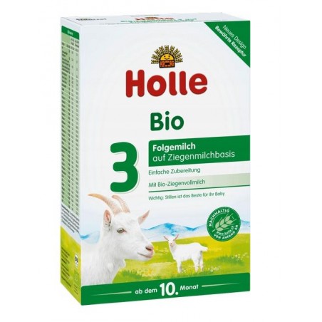 MLEKO NASTĘPNE KOZIE 3 DLA NIEMOWLĄT OD 10 MIESIĄCA BIO 400 g - HOLLE